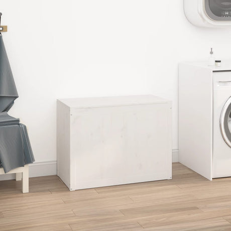 Vidaxx vaskeri 88.5x44x66 cm Solid fyrretræ hvid