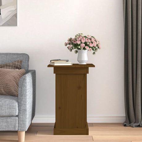 Vidaxx Flower Stand 40x40x60 cm Solid Pine Wood Honey Brown