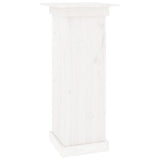 Vidaxx blomsterstativ 40x40x90 cm massiv fyrretræ hvid