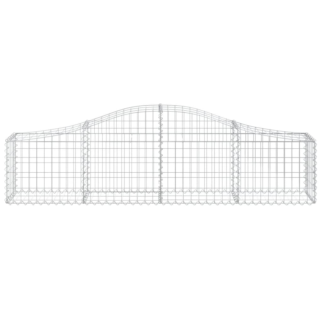 Vidaxx Gabion hvælvede 200x30x40 60 cm galvaniseret jern