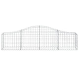 Vidaxx Gabion hvælvede 200x30x40 60 cm galvaniseret jern