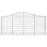 Vidaxx Gabion hvælvede 200x30x80 100 cm galvaniseret jern