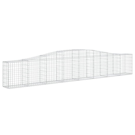 Vidaxx Gabion hvælvede 400x30x60 80 cm galvaniseret jern