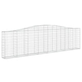 Vidaxl Gabion hvælvede 400x30x100 120 cm galvaniseret jern