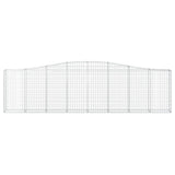 Vidaxl Gabion hvælvede 400x30x100 120 cm galvaniseret jern