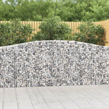 Vidaxl Gabion hvælvede 400x30x100 120 cm galvaniseret jern