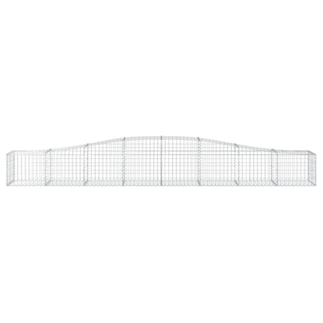 Vidaxx Gabion hvælvede 400x50x40 60 cm galvaniseret jern