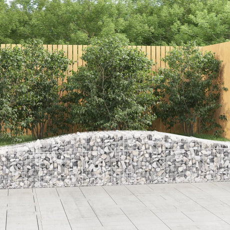 Vidaxx Gabion hvælvede 400x50x40 60 cm galvaniseret jern