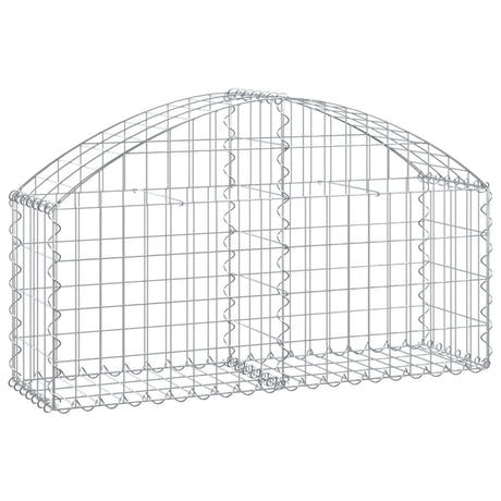 Vidaxx Gabion hvælvede 100x30x40 60 cm galvaniseret jern