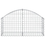 Vidaxx Gabion hvælvede 100x30x40 60 cm galvaniseret jern