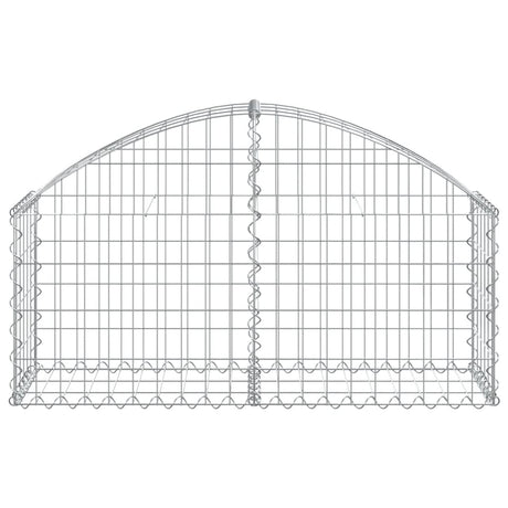Vidaxx Gabion hvælvede 100x30x40 60 cm galvaniseret jern