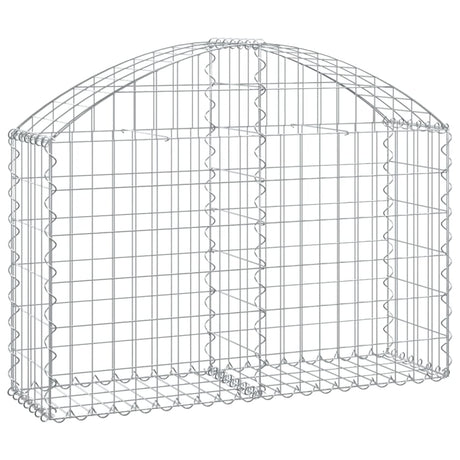 Vidaxx Gabion hvælvede 100x30x60 80 cm galvaniseret jern