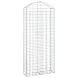 Vidaxx Gabion hvælvede 100x30x220 240 cm galvaniseret jern