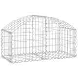Vidaxx Gabion hvælvede 100x50x40 60 cm galvaniseret jern