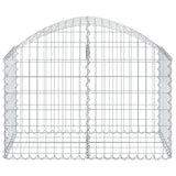 Vidaxx Gabion hvælvede 100x50x60 80 cm galvaniseret jern