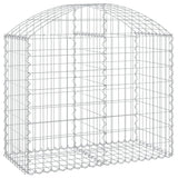 Vidaxx Gabion hvælvede 100x50x80 100 cm galvaniseret jern