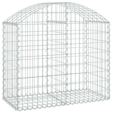 Vidaxx Gabion hvælvede 100x50x80 100 cm galvaniseret jern