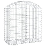Vidaxx Gabion hvælvede 100x50x100 120 cm galvaniseret jern
