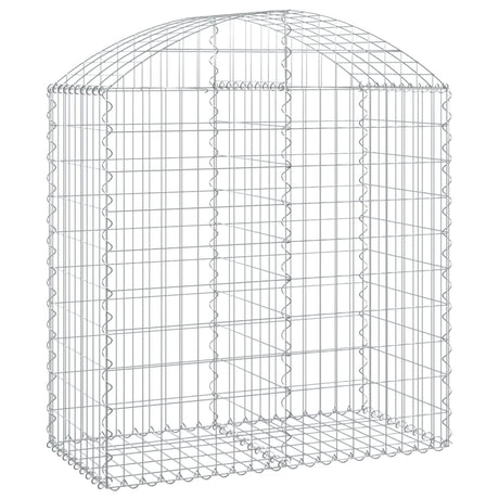 Vidaxx Gabion hvælvede 100x50x100 120 cm galvaniseret jern