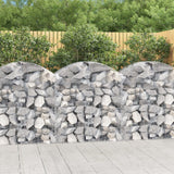 Vidaxx Gabion hvælvede 100x50x100 120 cm galvaniseret jern