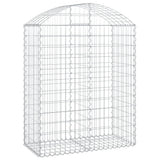 Vidaxx Gabion hvælvede 100x50x120 140 cm galvaniseret jern