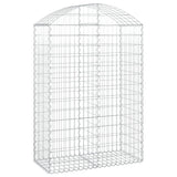 Vidaxx Gabion hvælvede 100x50x140 160 cm galvaniseret jern