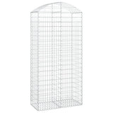 Vidaxx Gabion hvælvede 100x50x200 220 cm galvaniseret jern