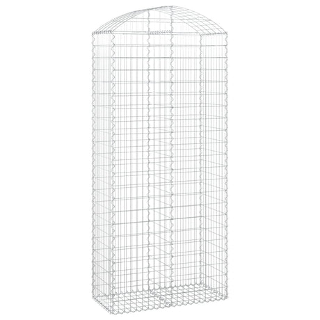 Vidaxx Gabion hvælvede 100x50x220 240 cm galvaniseret jern