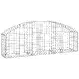 Vidaxx Gabion hvælvede 150x30x40 60 cm galvaniseret jern