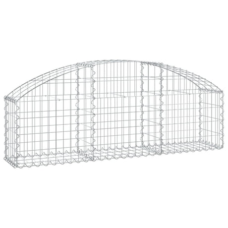 Vidaxx Gabion hvælvede 150x30x40 60 cm galvaniseret jern
