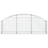Vidaxx Gabion hvælvede 150x30x40 60 cm galvaniseret jern