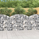 Vidaxx Gabion hvælvede 150x30x100 120 cm galvaniseret jern