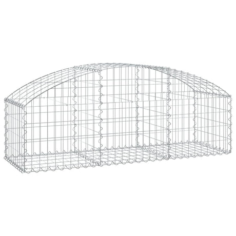 Vidaxx Gabion hvælvede 150x50x40 60 cm galvaniseret jern