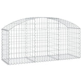 Vidaxx Gabion hvælvede 150x50x60 80 cm galvaniseret jern