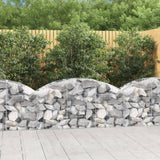 Vidaxx Gabion hvælvede 150x50x60 80 cm galvaniseret jern