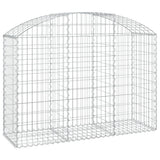 Vidaxx Gabion hvælvede 150x50x100 120 cm galvaniseret jern