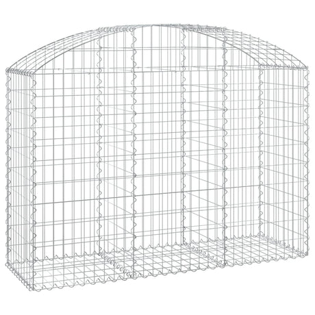 Vidaxx Gabion hvælvede 150x50x100 120 cm galvaniseret jern