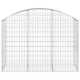 Vidaxx Gabion hvælvede 150x50x100 120 cm galvaniseret jern