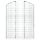 Vidaxl Gabion hvælvede 150x50x180 200 cm galvaniseret jern
