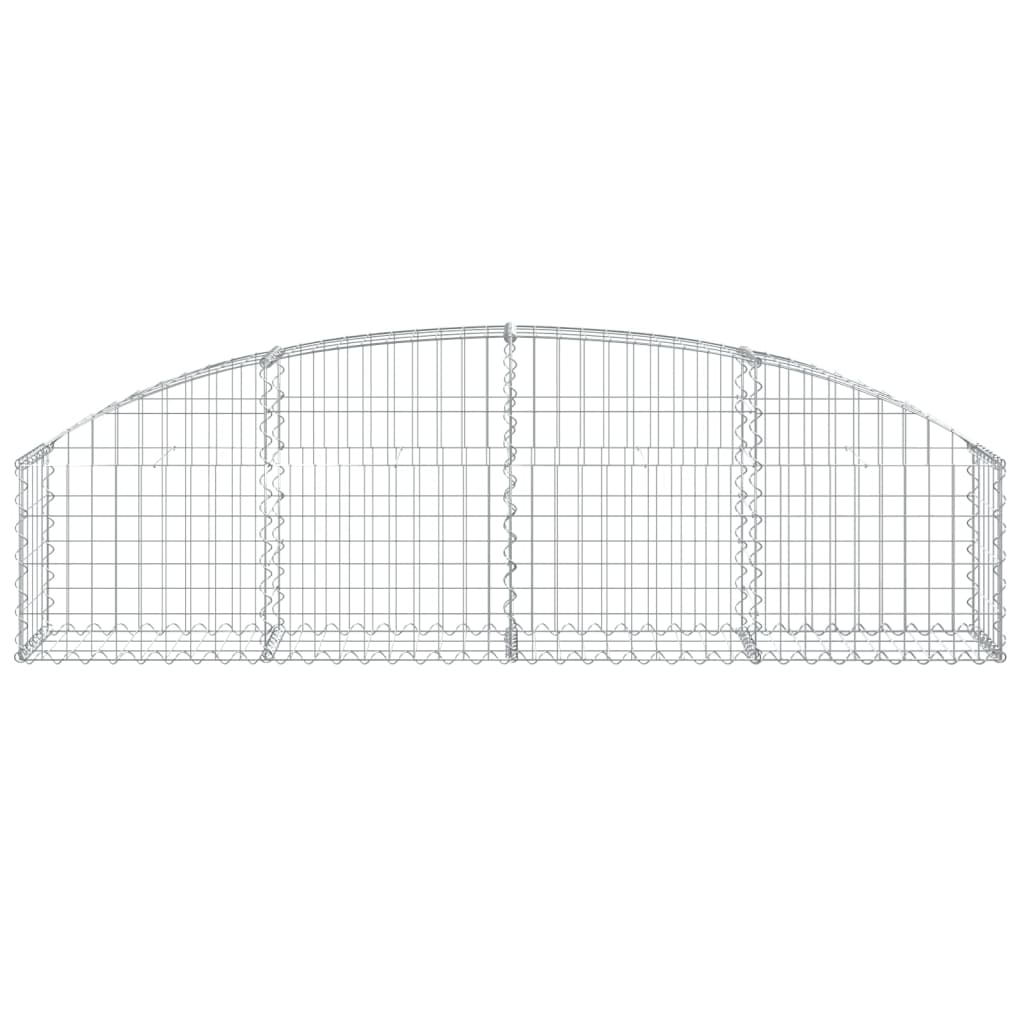 Vidaxx Gabion hvælvede 200x30x40 60 cm galvaniseret jern