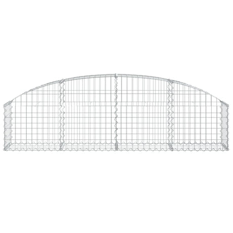 Vidaxx Gabion hvælvede 200x30x40 60 cm galvaniseret jern