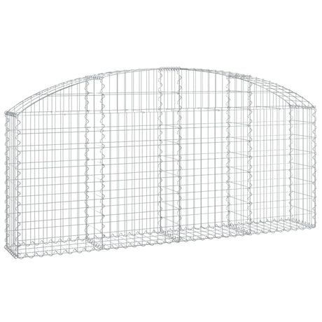 Vidaxx Gabion hvælvede 200x30x80 100 cm galvaniseret jern