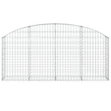 Vidaxx Gabion hvælvede 200x30x80 100 cm galvaniseret jern