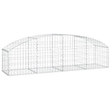 Vidaxx Gabion hvælvede 200x50x40 60 cm galvaniseret jern