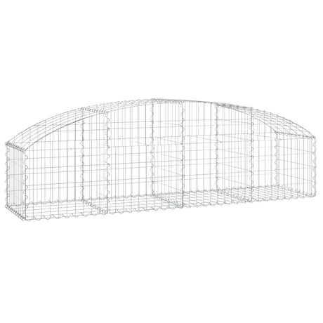 Vidaxx Gabion hvælvede 200x50x40 60 cm galvaniseret jern