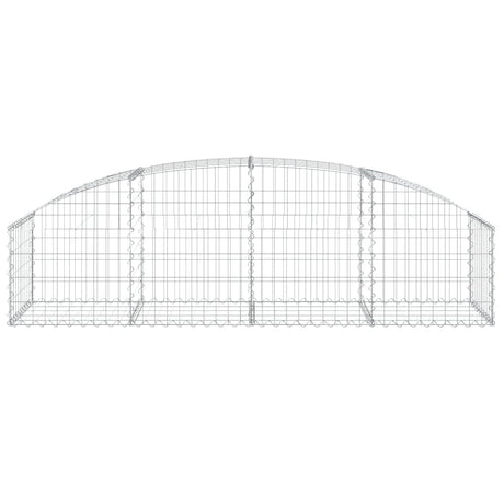 Vidaxx Gabion hvælvede 200x50x40 60 cm galvaniseret jern