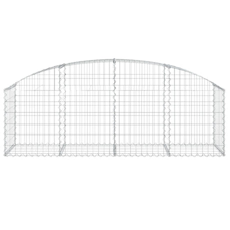 Vidaxx Gabion hvælvede 200x50x60 80 cm galvaniseret jern