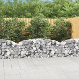 Vidaxx Gabion hvælvede 200x50x60 80 cm galvaniseret jern