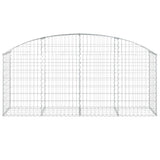 Vidaxx Gabion hvælvede 200x50x80 100 cm galvaniseret jern