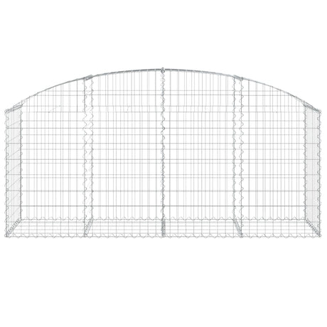 Vidaxx Gabion hvælvede 200x50x80 100 cm galvaniseret jern